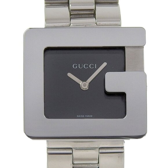 GUCCI Watches 3600J blackDial Stainless Steel Quartz Analog display Boys - Picture 1 of 7